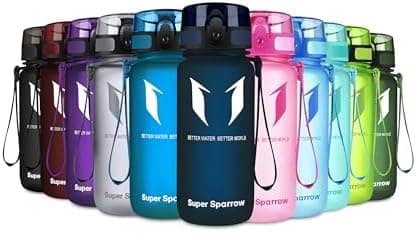Super Sparrow BPA-frei Wasserflasche - 500ml - Ideale für Sport und Outdoor - Nachhaltig ClimatePartner certified