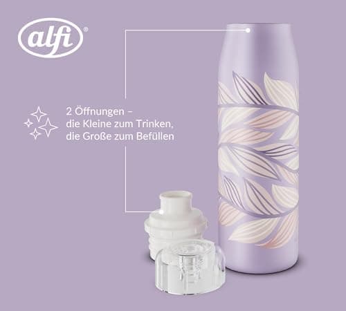 ALFI Kids ISO BOTTLE 350ml - Idas Schule der Magischen Tiere - Isoliertrinkflasche Kinder Edelstahl - hält 12 Stunden he