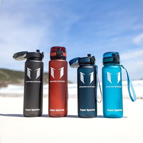 Super Sparrow BPA-frei Wasserflasche - 500ml - Ideale für Sport und Outdoor - Nachhaltig ClimatePartner certified