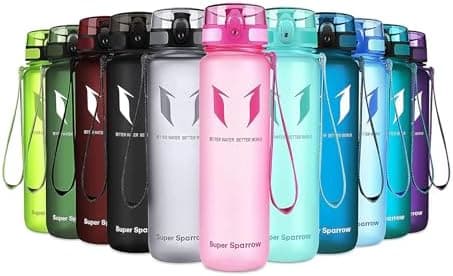 Super Sparrow BPA-frei Wasserflasche - 500ml - Ideale für Sport und Outdoor - Nachhaltig ClimatePartner certified