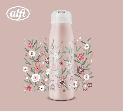 ALFI Kids ISO BOTTLE 350ml - Idas Schule der Magischen Tiere - Isoliertrinkflasche Kinder Edelstahl - hält 12 Stunden he