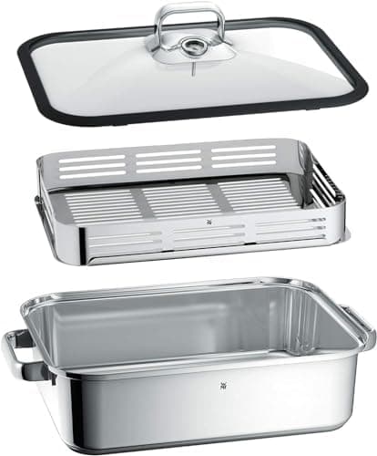 WMF Vitalis Glasdeckel für Aroma 6,5l, spülmaschinengeeignet, silikondichtung, vitalis zubehör
| WMF Vitalis Glasdeckel