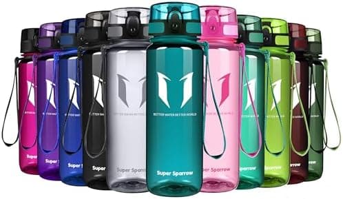 Super Sparrow BPA-frei Wasserflasche - 500ml - Ideale für Sport und Outdoor - Nachhaltig ClimatePartner certified