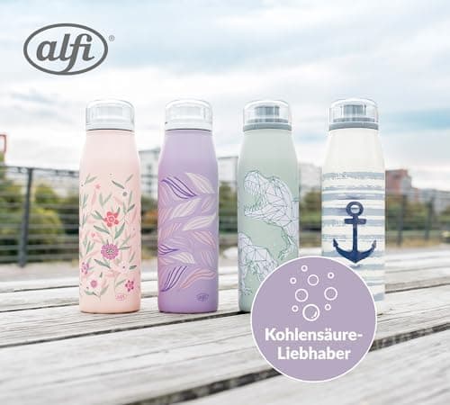 ALFI Kids ISO BOTTLE 350ml - Idas Schule der Magischen Tiere - Isoliertrinkflasche Kinder Edelstahl - hält 12 Stunden he