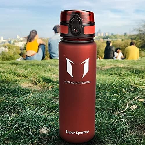 Super Sparrow BPA-frei Wasserflasche - 500ml - Ideale für Sport und Outdoor - Nachhaltig ClimatePartner certified