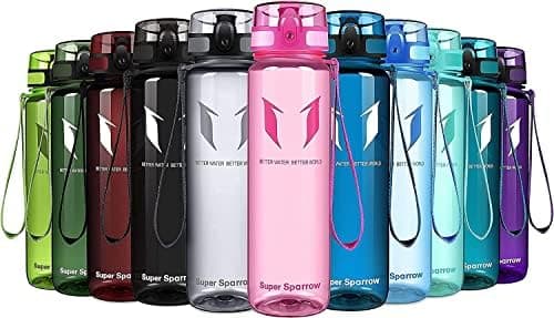 Super Sparrow BPA-frei Wasserflasche - 500ml - Ideale für Sport und Outdoor - Nachhaltig ClimatePartner certified