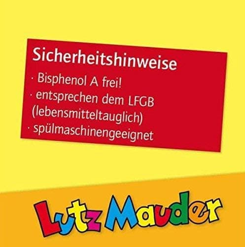 Lutz Mauder Lunchbox Waldtiere Plus Namensdruck für Kinder | Brotdose Schule & Kindergarten | Vesperdose mit Namensdruck