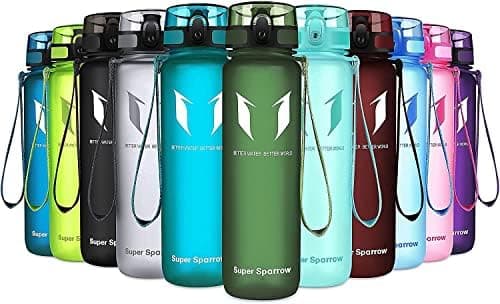 Super Sparrow BPA-frei Wasserflasche - 500ml - Ideale für Sport und Outdoor - Nachhaltig ClimatePartner certified