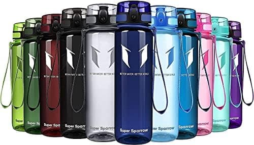 Super Sparrow BPA-frei Wasserflasche - 500ml - Ideale für Sport und Outdoor - Nachhaltig ClimatePartner certified