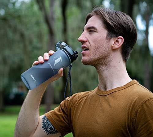 Super Sparrow BPA-frei Wasserflasche - 500ml - Ideale für Sport und Outdoor - Nachhaltig ClimatePartner certified