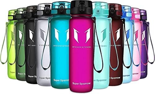 Super Sparrow BPA-frei Wasserflasche - 500ml - Ideale für Sport und Outdoor - Nachhaltig ClimatePartner certified