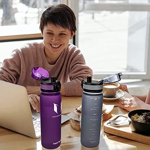 Super Sparrow BPA-frei Wasserflasche - 500ml - Ideale für Sport und Outdoor - Nachhaltig ClimatePartner certified