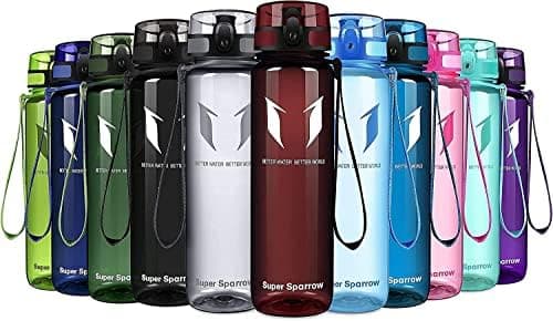 Super Sparrow BPA-frei Wasserflasche - 500ml - Ideale für Sport und Outdoor - Nachhaltig ClimatePartner certified